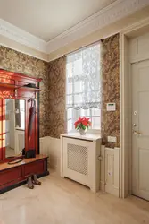 Apartment with a window in the hallway photo