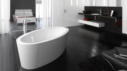 Interior bathroom steel
