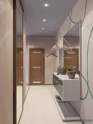 Design Of A Narrow Corridor In A Panel Apartment