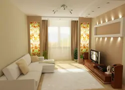 Интерьер Зала 16 Кв М Фото В Квартире С Балконом
