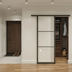 Interior doors to the bedroom photo