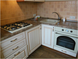 Photo Of A Kitchen With A Gas Hob