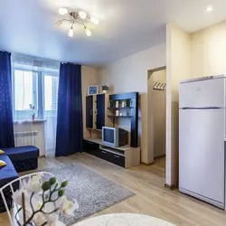 Photos of apartments with renovated furniture and appliances