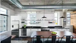 Loft Mətbəxləri Foto Işığı