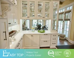Glass for kitchen furniture photo