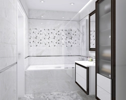 Bathroom gray marble photo