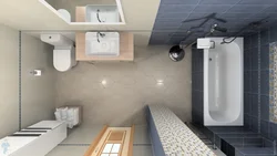 Square meter bathroom design