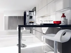 Built-in coffee machine for the kitchen dimensions photo