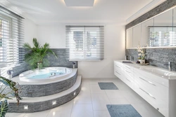 Bir otaqda hamam və mətbəx dizaynı