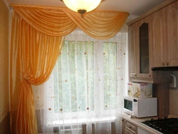 Kitchen design on one side photo