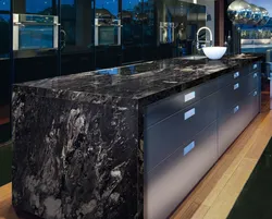 Kitchen Black Marble Photo