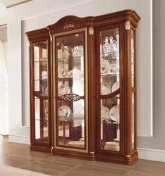 China cabinet for living room photo