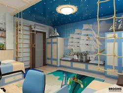 Bedroom interior in an orphanage