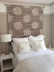 Bedroom design with fabric