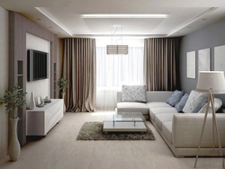 Living room design 19 m photo