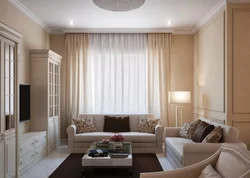 Living room design 19 m photo