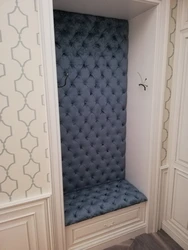 Soft wall in the hallway photo