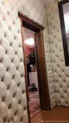 Мягкая стена в прихожей фото