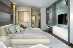Bedroom Interior Rectangular Room Photo