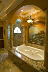 Italian bathroom interior