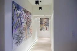 How to hang pictures in the hallway photo