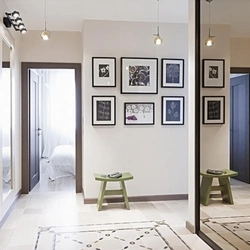 How to hang pictures in the hallway photo