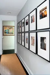 How to hang pictures in the hallway photo