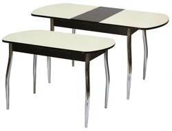 Photo of sliding tables for the kitchen