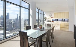 Glass kitchens for home design