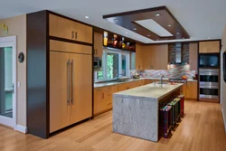 Kitchen Interior Plasterboard Ceiling