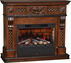 Electric Fireplaces With Live Flame Effect Photo In The Apartment