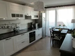 Kitchen design in a modern style in light colors 10 photos
