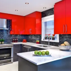 Bright Kitchen Design In A Modern Style