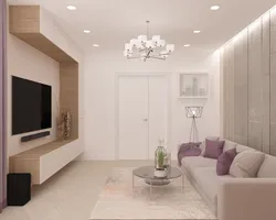 Photo of apartment interiors, light walls