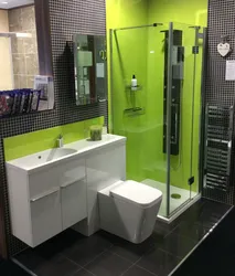 Gray Green Bathroom Design