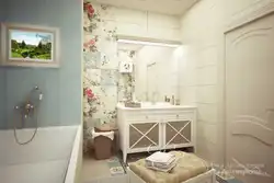 Provence tiles bath photo