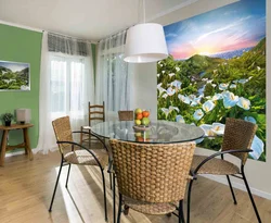 Modern photo wallpaper for the kitchen photo