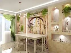 Современные фотообои для кухни фото