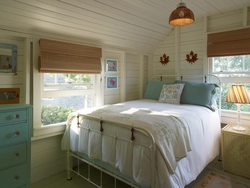 Wooden house design bedroom dacha