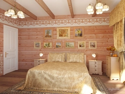 Wooden House Design Bedroom Dacha