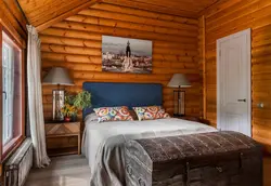 Wooden house design bedroom dacha