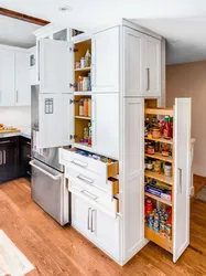 Kitchen space organization photo