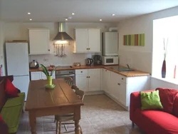 Kitchen with boiler interior design photo