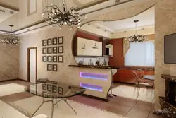 Омезиши ошхона ҳуҷраи меҳмонхона акс долон