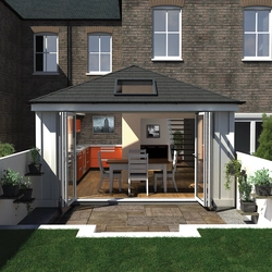 Kitchen Extension From The House Photo