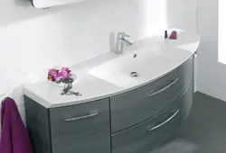 Bathroom sinks with cabinet photo