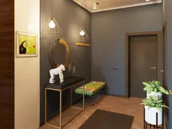 Flowers in the hallway interior photo