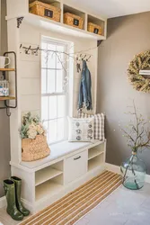 Hallway interior bench