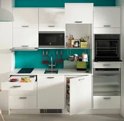 Kitchen design with two burners