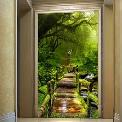 Walls 3D photo hallway